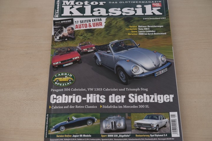Deckblatt Motor Klassik (05/2010)